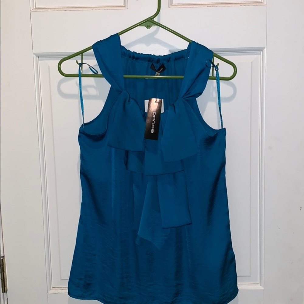 Brand New Spense Silky Turquoise Blouse
